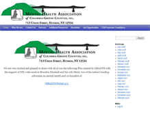 Tablet Screenshot of mhacg.org